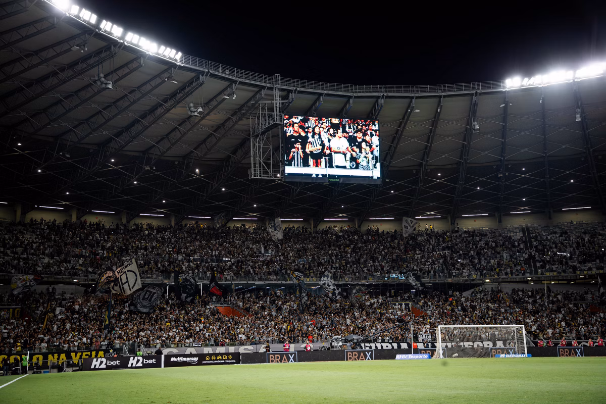 Arena MRV e Mineirão estão entre os estádios mais limpos do Brasil; confira o ranking