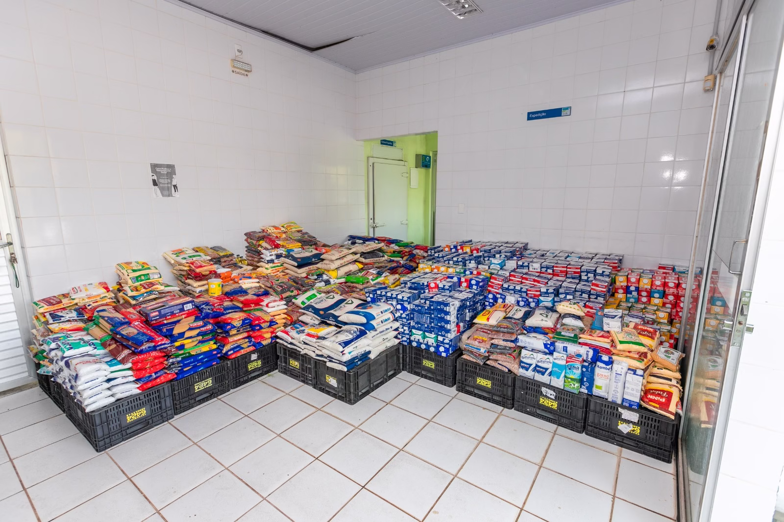 Banco de Alimentos de Ipatinga arrecadou mais de 400 toneladas em 2024
