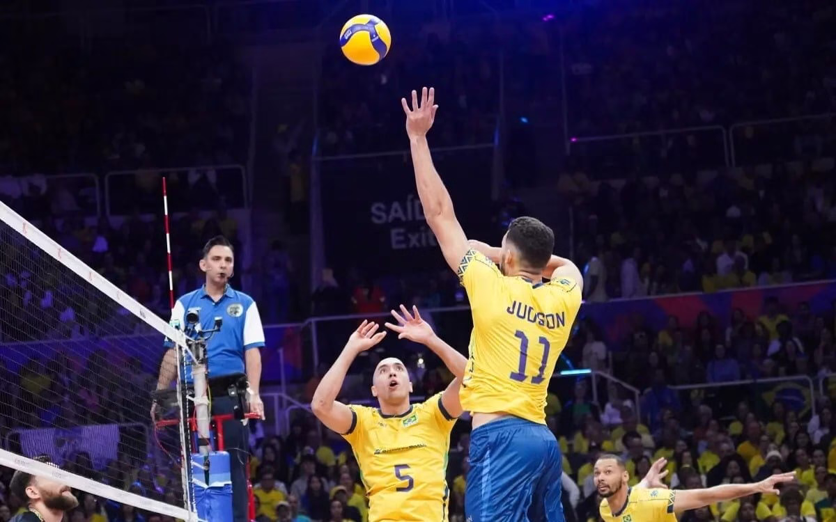 Quem a Seleção masculina enfrenta na segunda semana da VNL?