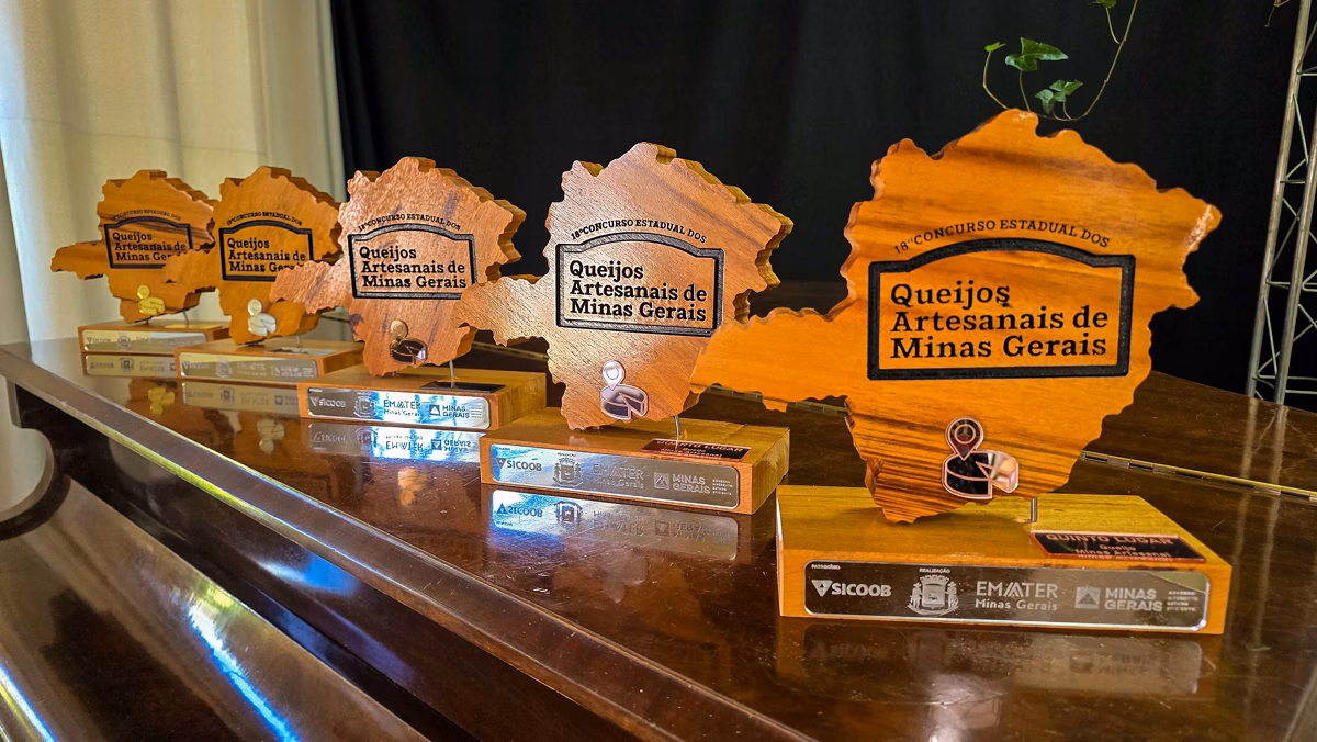 Concurso Estadual dos Queijos Artesanais de Minas Gerais 2025 premia vencedores