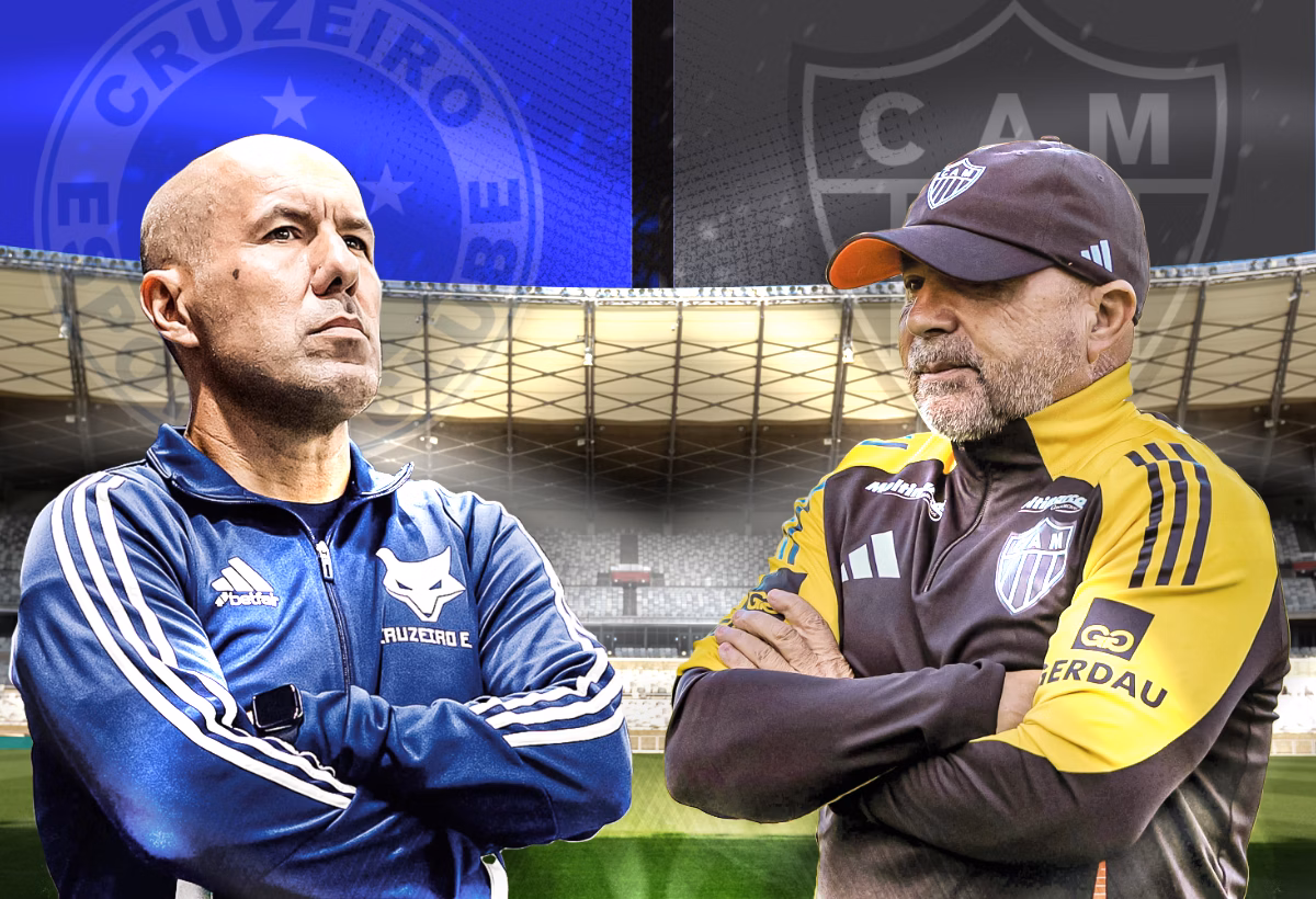 Duelo entre técnicos de Cruzeiro e Atlético esquenta o clássico