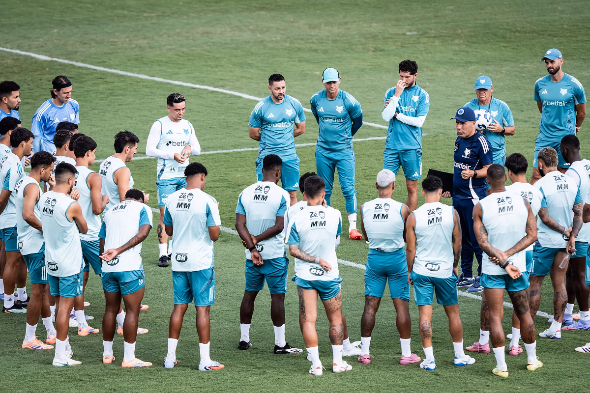 Jardim confirma time diferente do Cruzeiro contra o Santos, em despedida da Série A