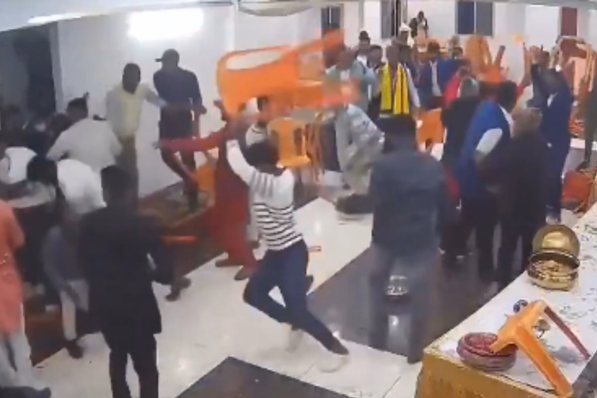 Familiares se envolvem em briga generalizada em casamento após reclamação sobre falta de sobremesa