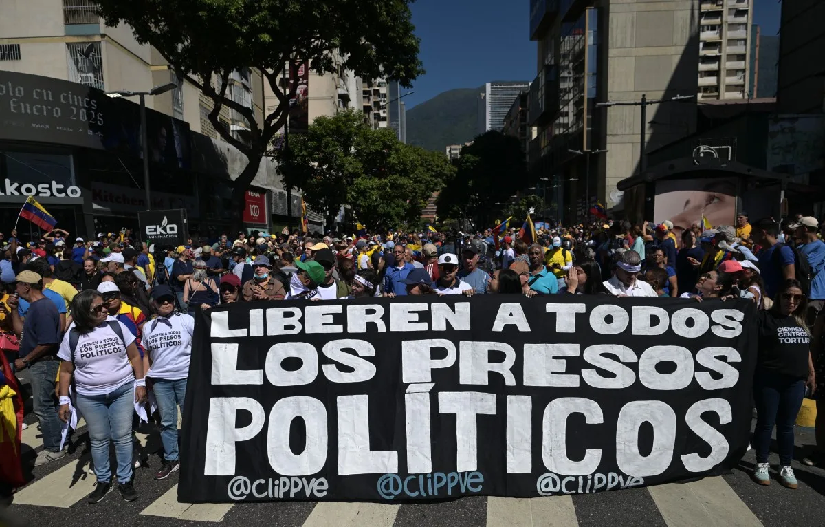 Venezuela diz ter libertado 116 presos políticos em meio à crise com os EUA