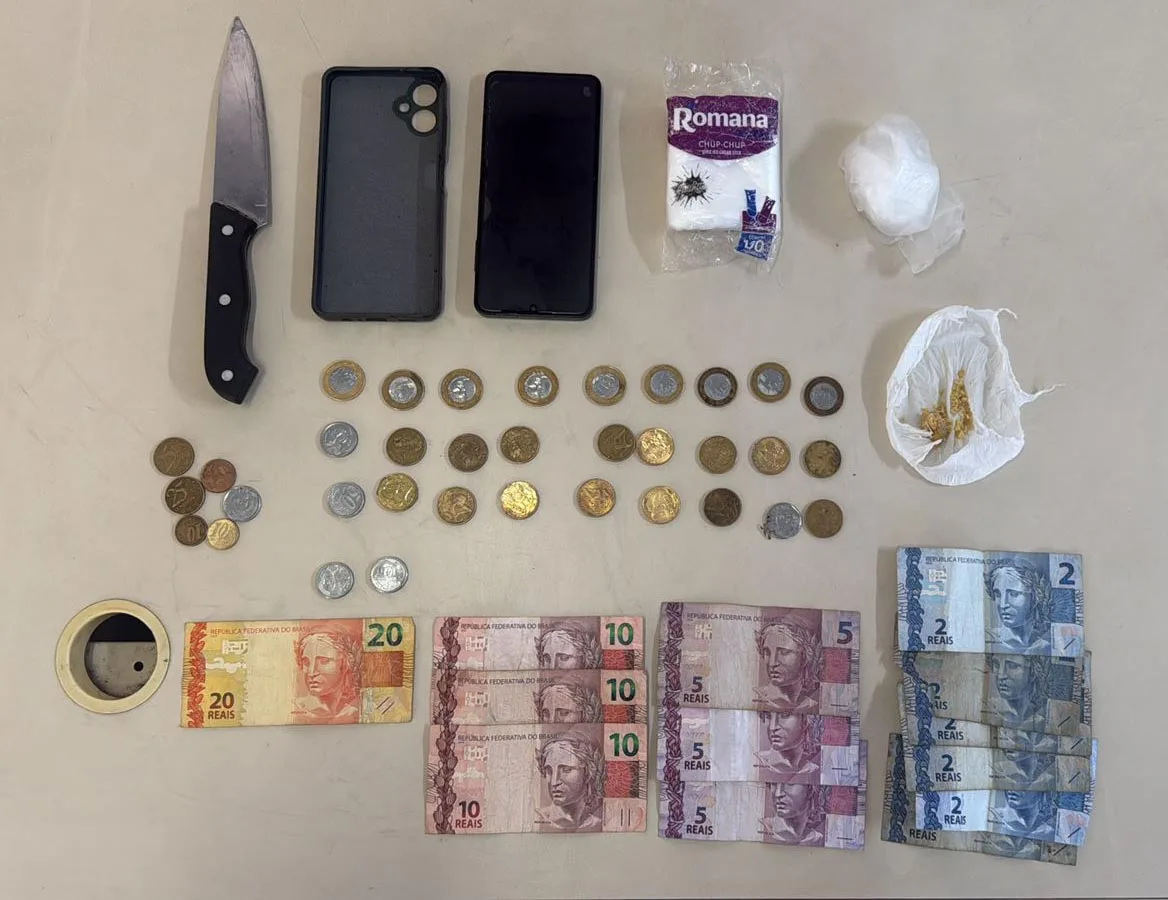 Polícia Municipal apreende crack e dinheiro durante patrulhamento em Ipatinga