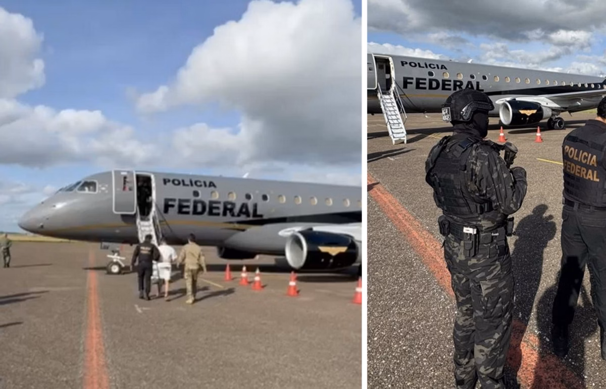 Avião da PF transportará ‘Mancha’, traficante mineiro que negociava com PCC e CV