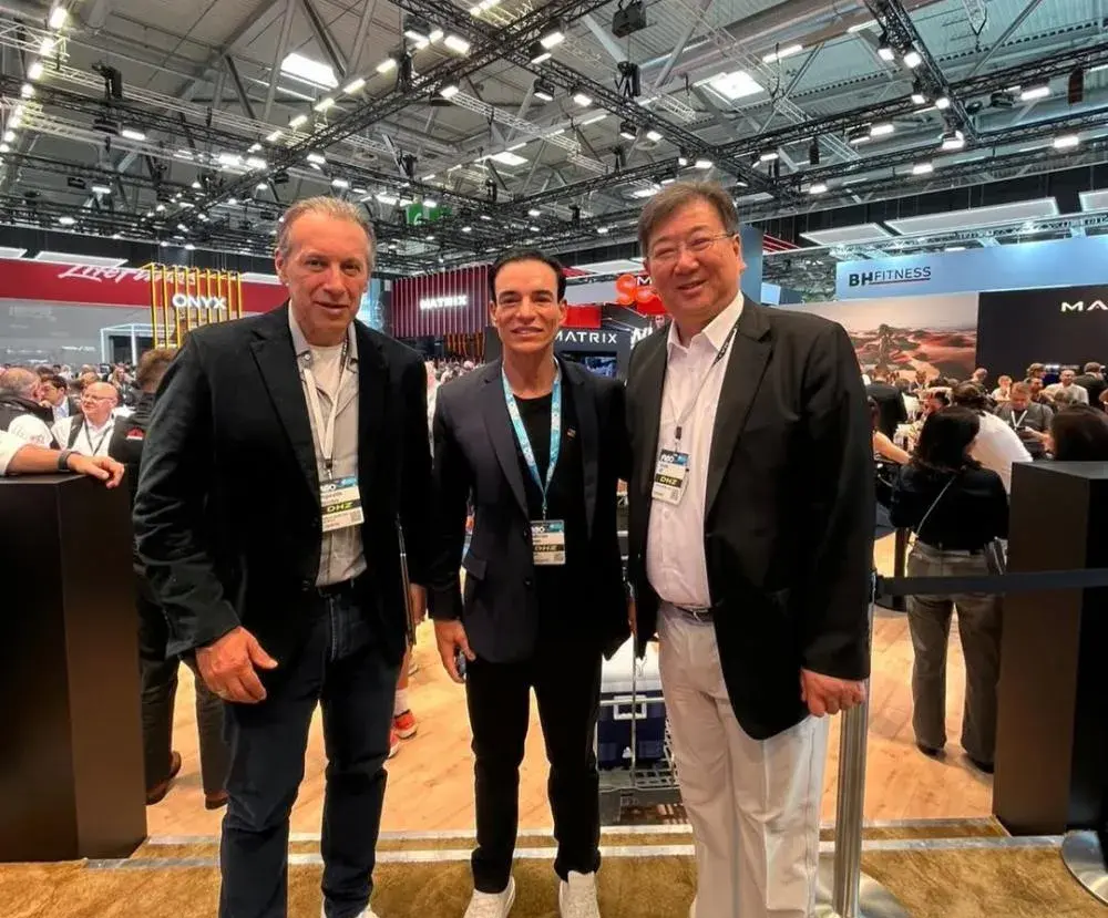 CEO da Allp Fit fortalece conexões globais na Alemanha durante a FIBO 2026