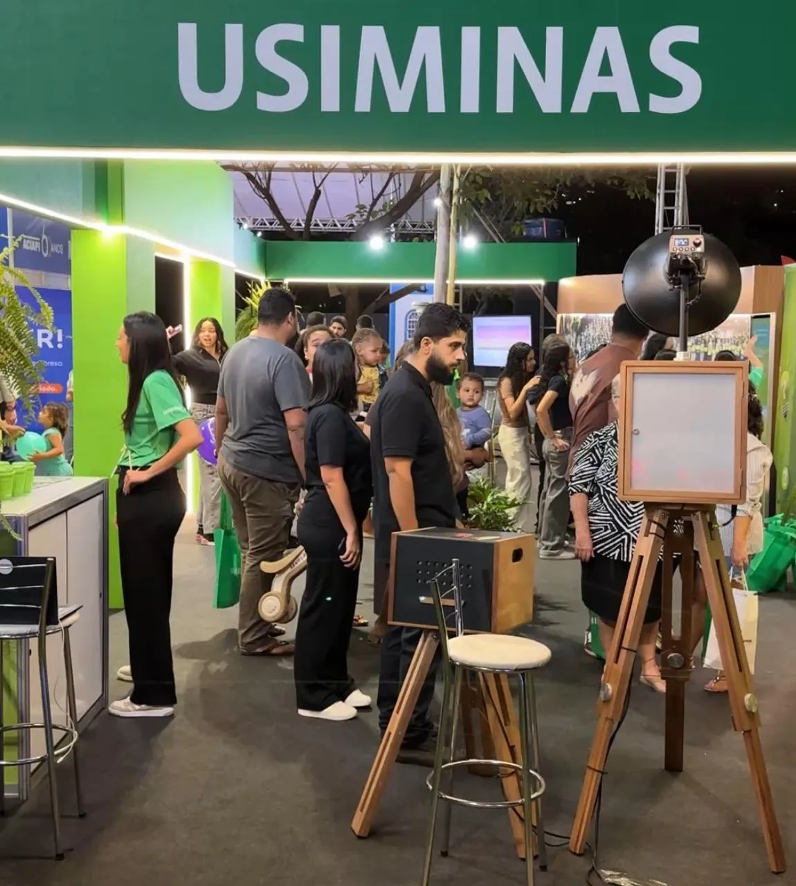 Na Feiraço, Usiminas apresenta ações de controle ambiental para comunidade