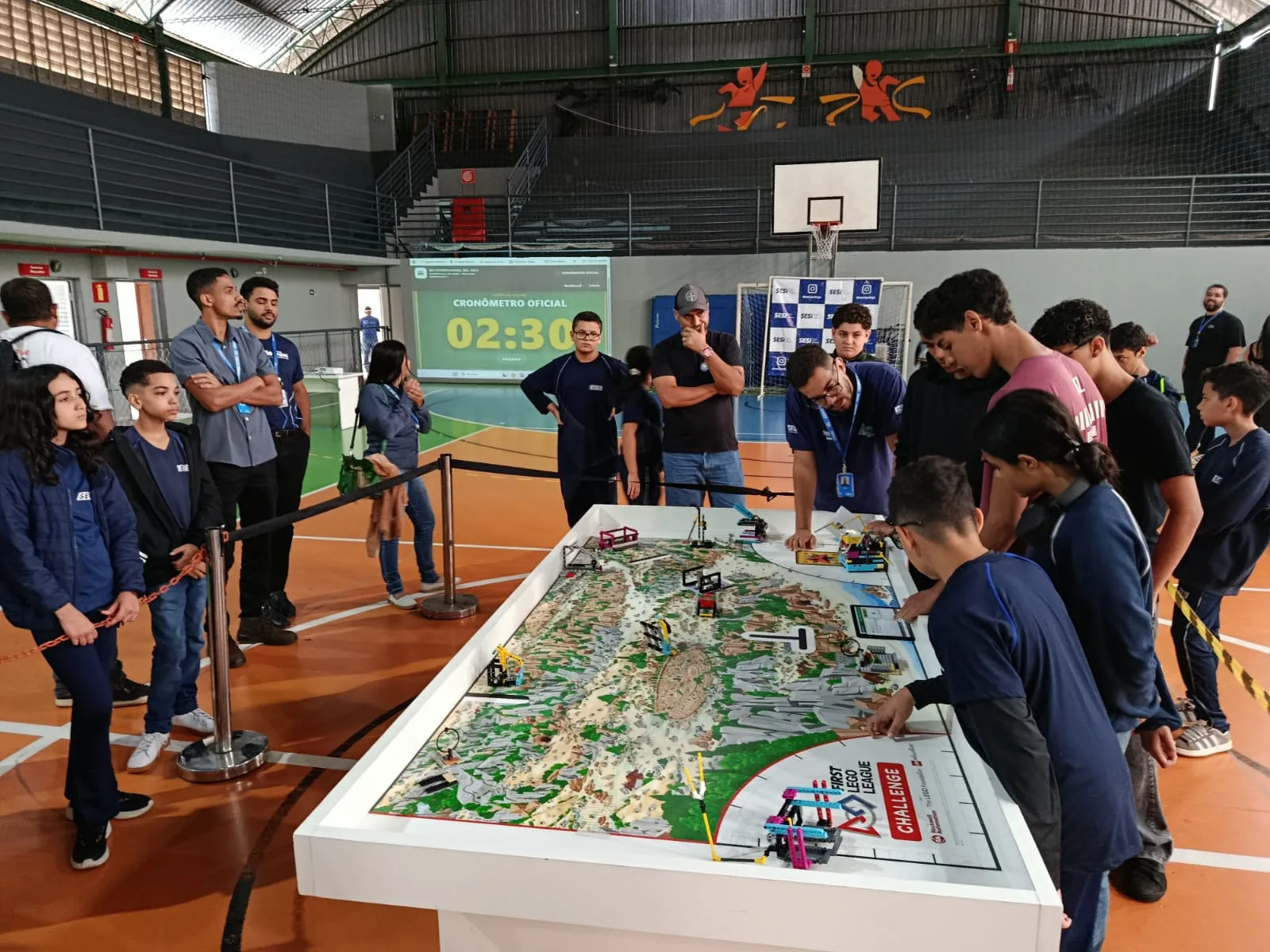 SESI de Ipatinga promove etapa microrregional de robótica com foco em biodiversidade e inovação